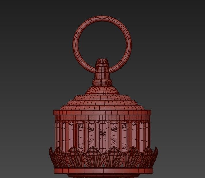 Wall Lamp Residential 3D model_2