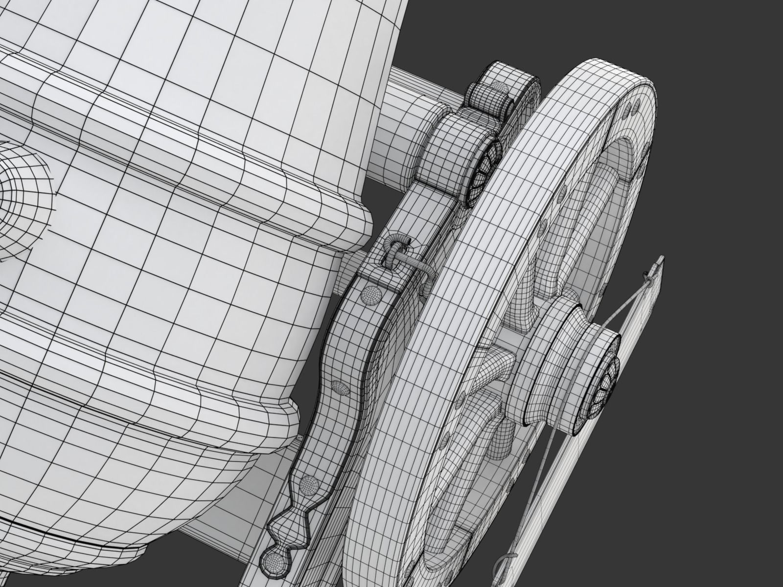 Circus Cannon 3D model_33