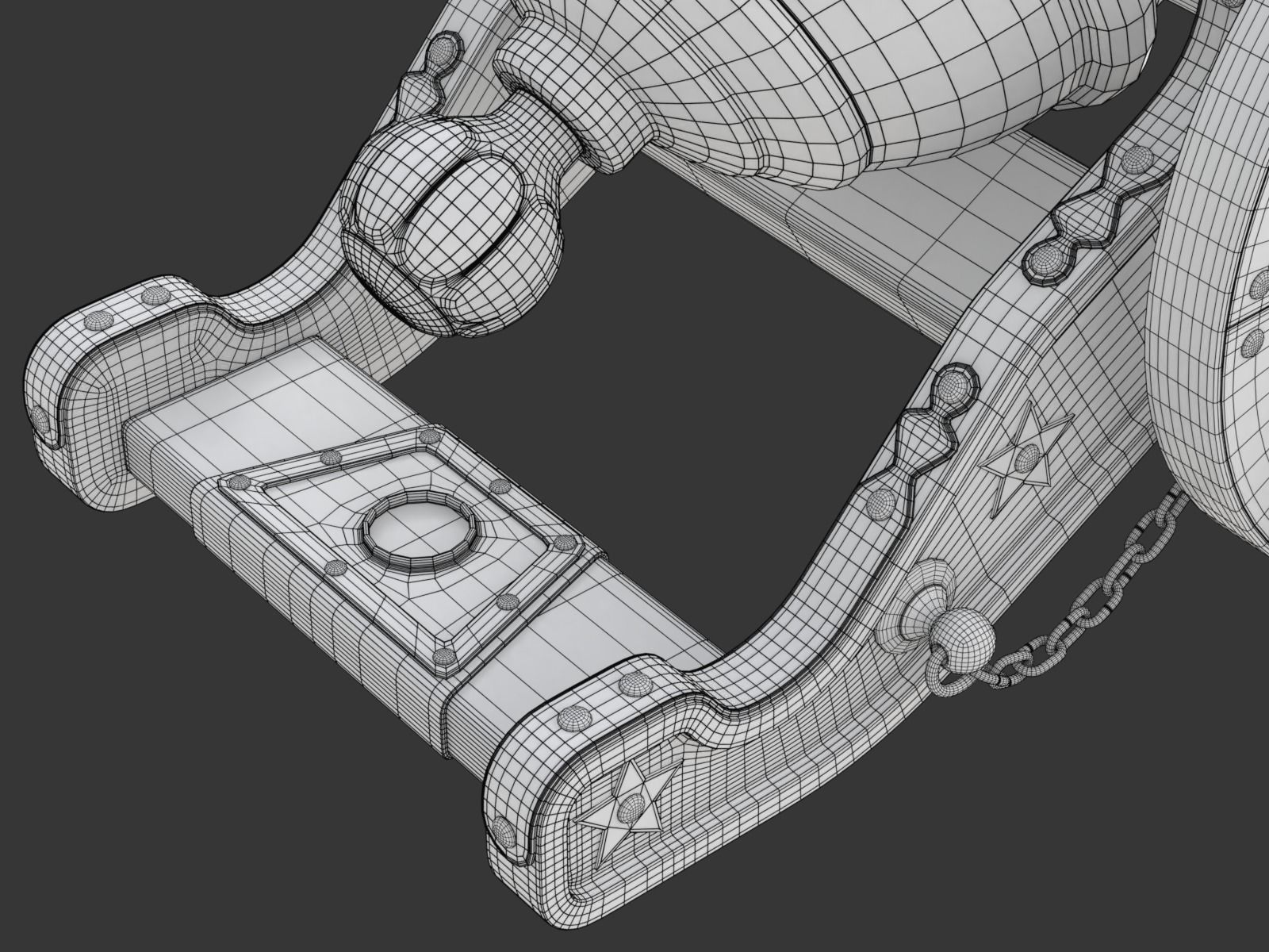 Circus Cannon 3D model_32