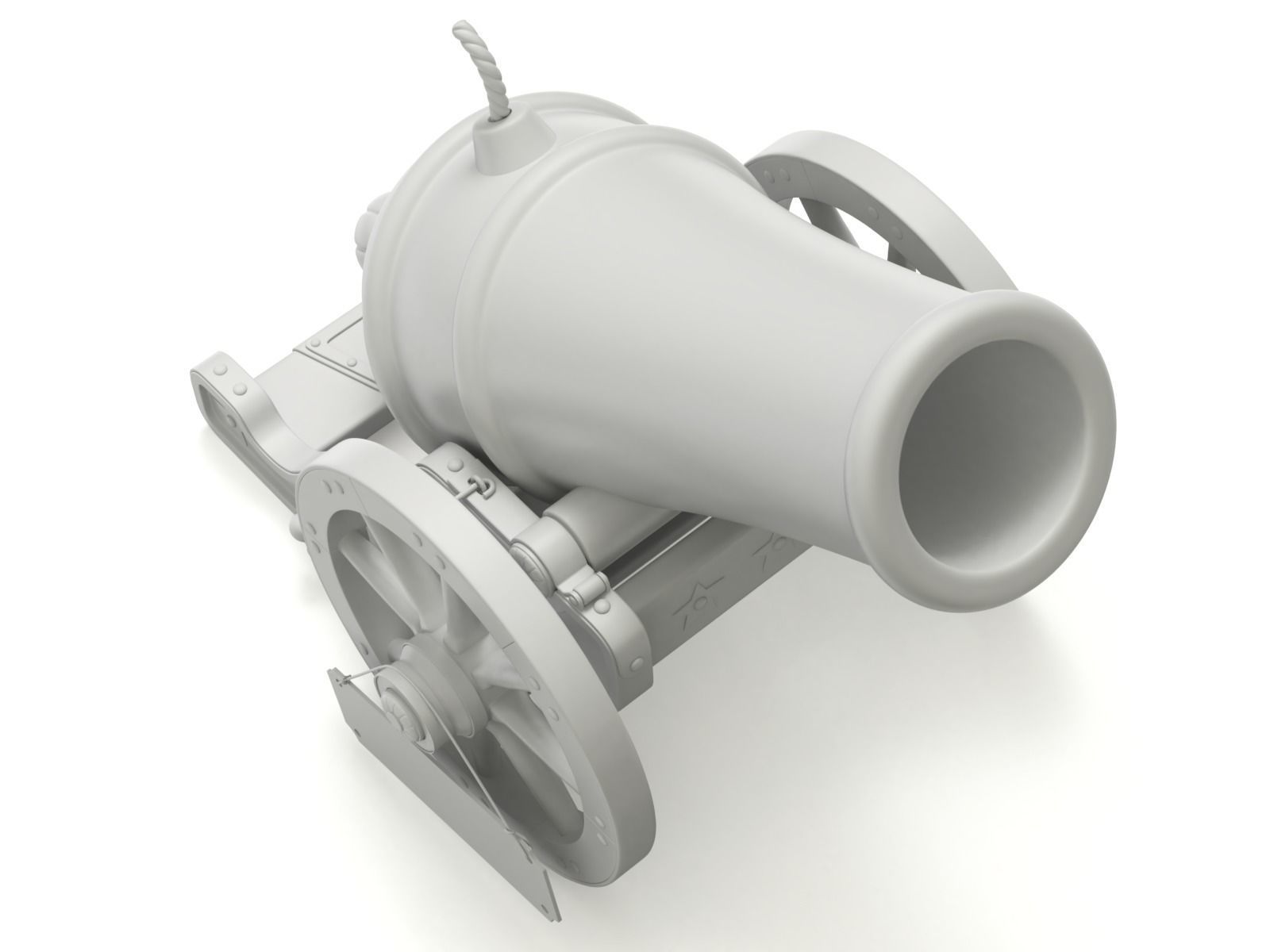 Circus Cannon 3D model_17