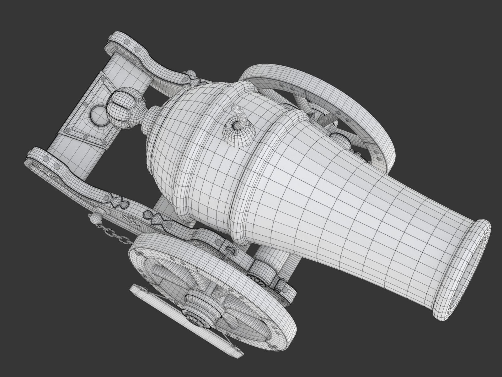 Circus Cannon 3D model_31