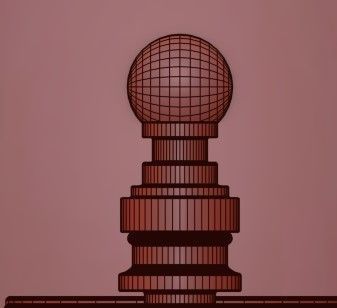 Wall Lamp Lexington Double 3D model_1