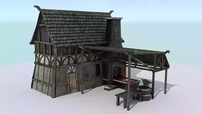 Medieval Village Blacksmith