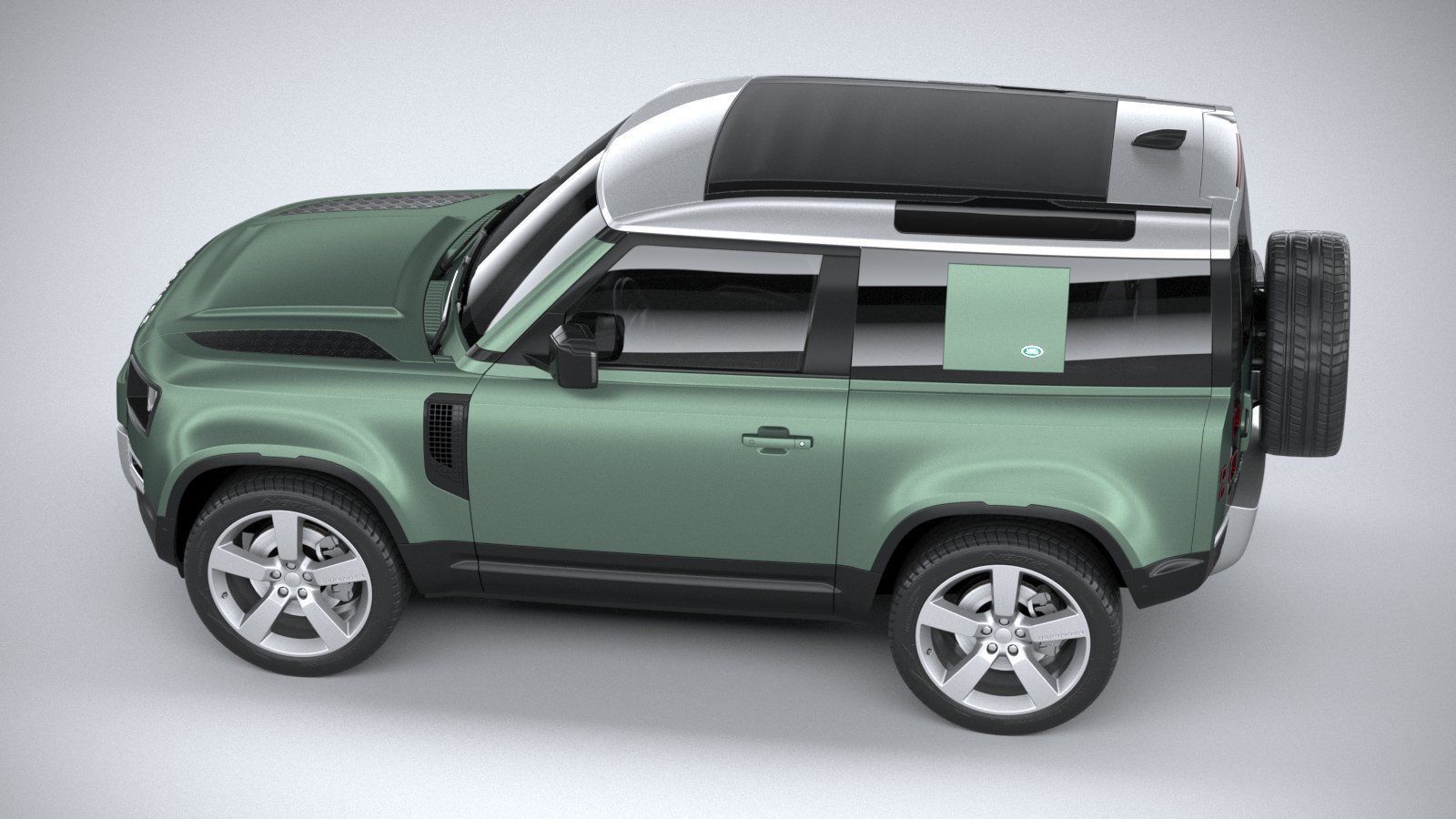 Land Rover Defender 90 2020 3D model_18