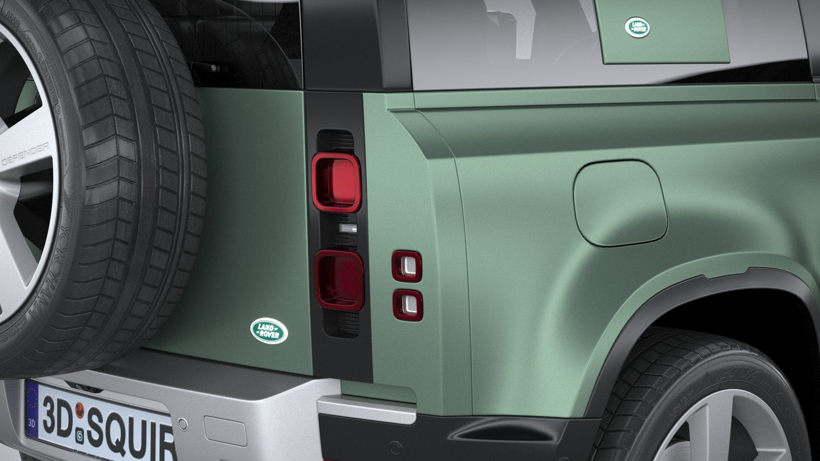 Land Rover Defender 90 2020 3D model_17