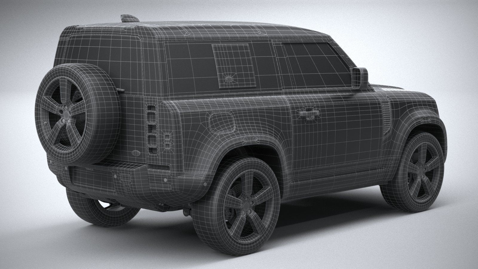 Land Rover Defender 90 2020 3D model_29