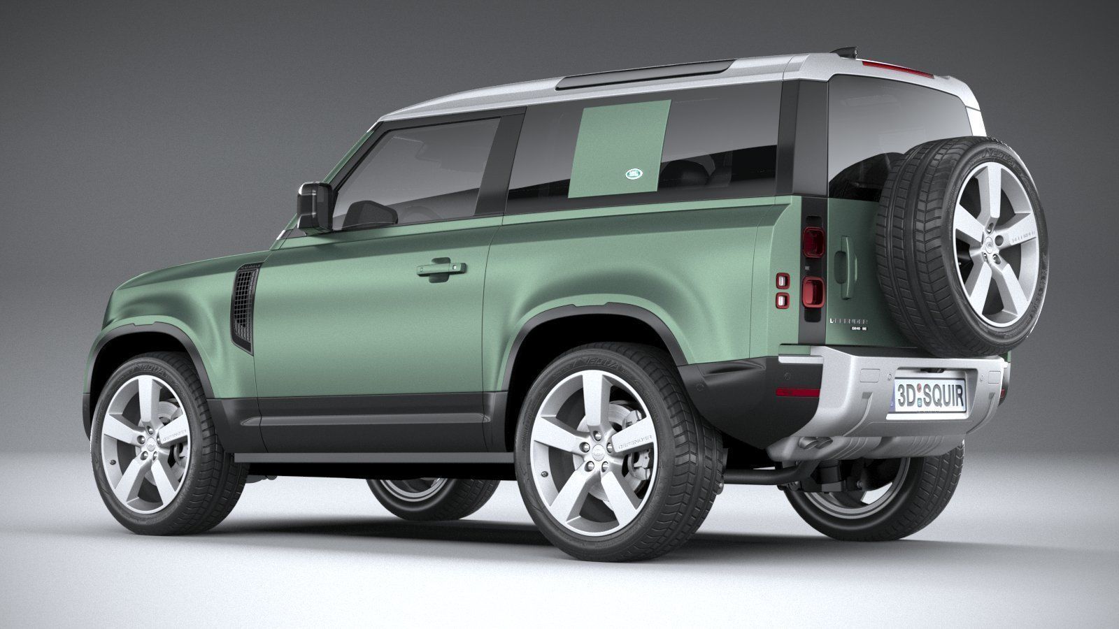 Land Rover Defender 90 2020 3D model_10