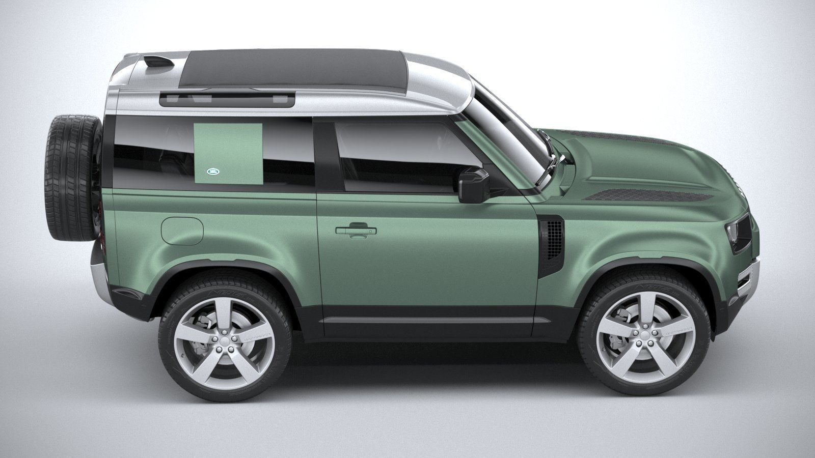 Land Rover Defender 90 2020 3D model_15