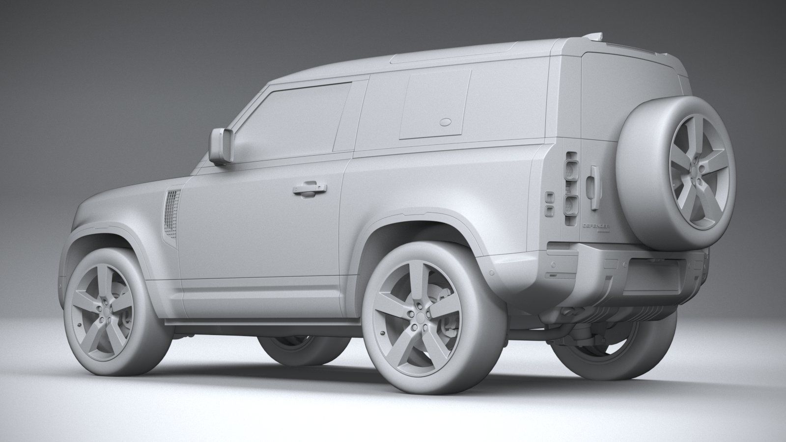 Land Rover Defender 90 2020 3D model_23