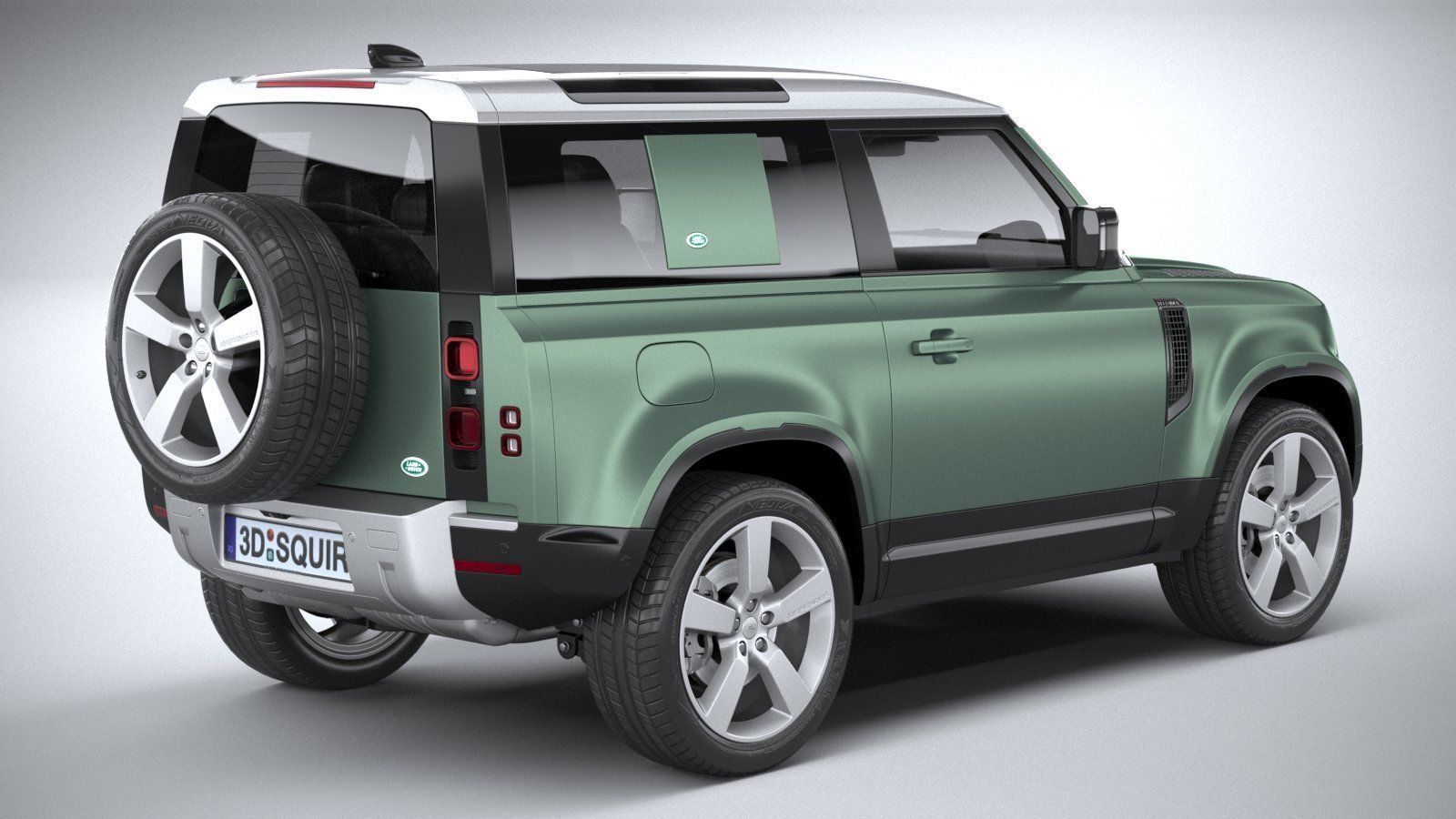 Land Rover Defender 90 2020 3D model_11