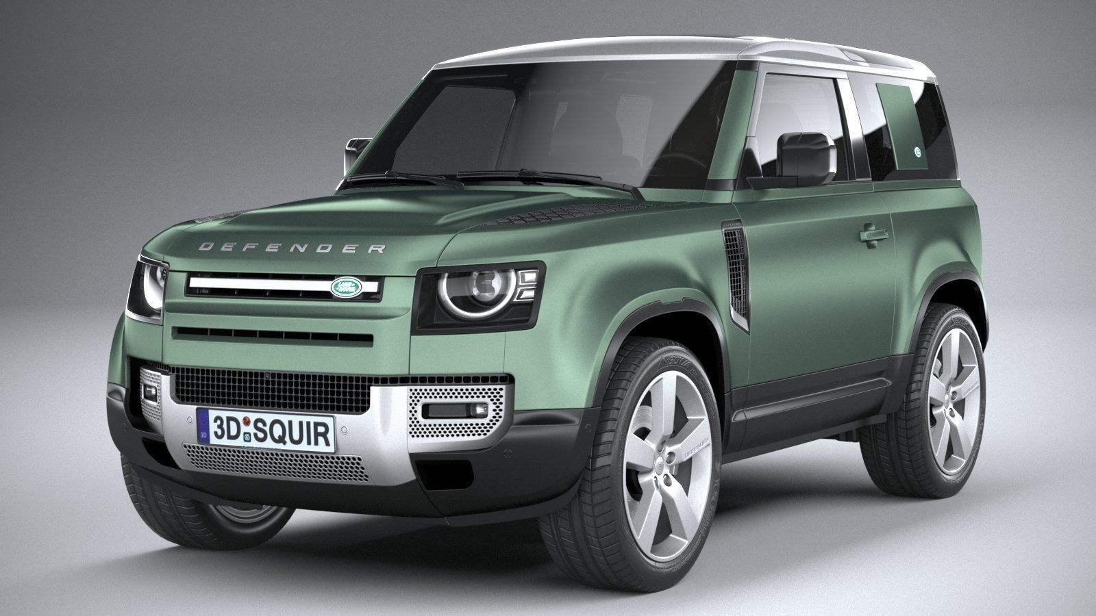 Land Rover Defender 90 2020 3D model_2