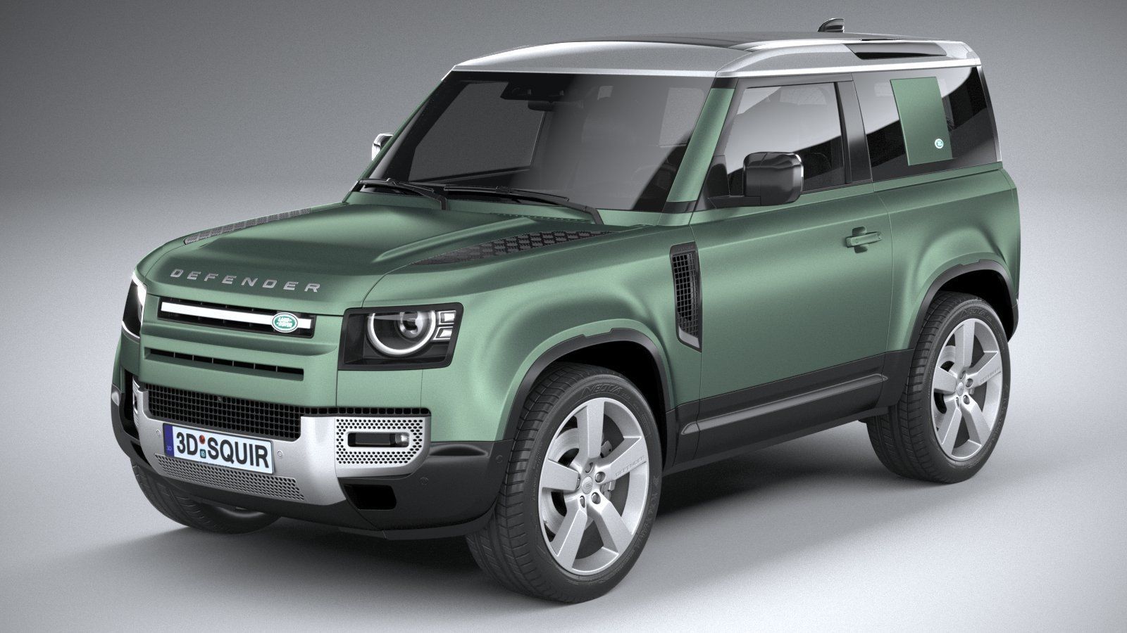 Land Rover Defender 90 2020 3D model_4