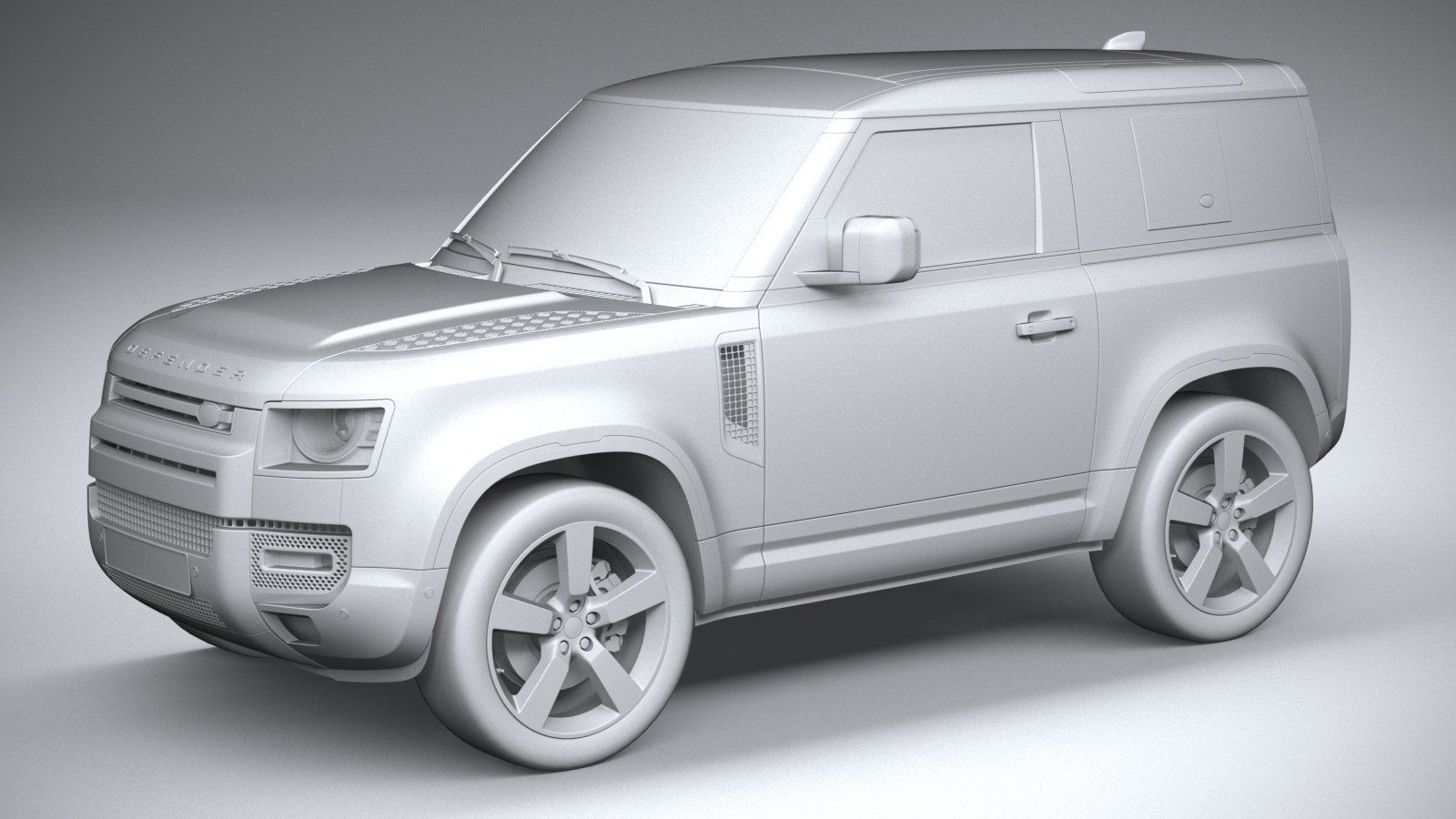 Land Rover Defender 90 2020 3D model_20