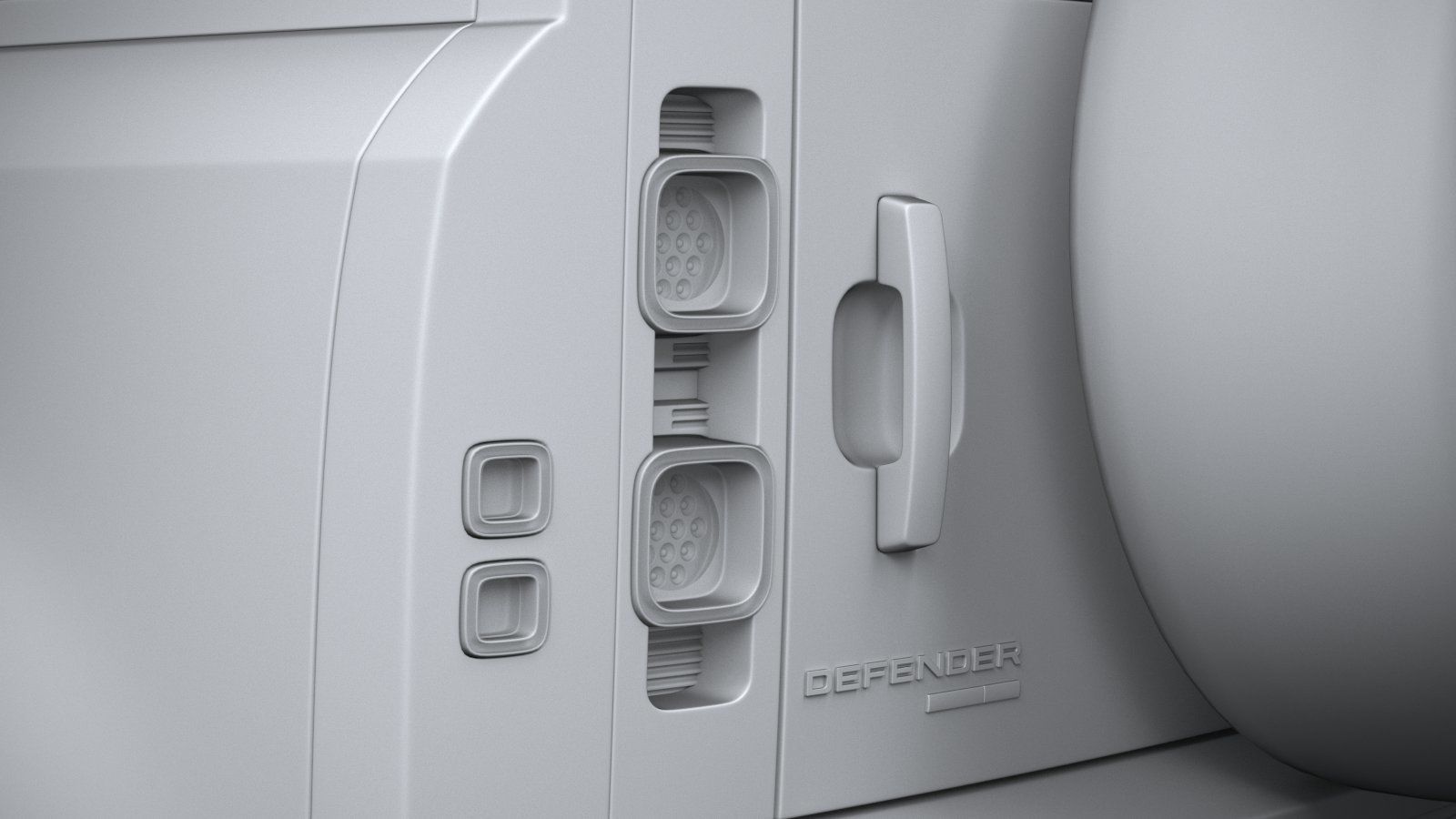 Land Rover Defender 90 2020 3D model_24