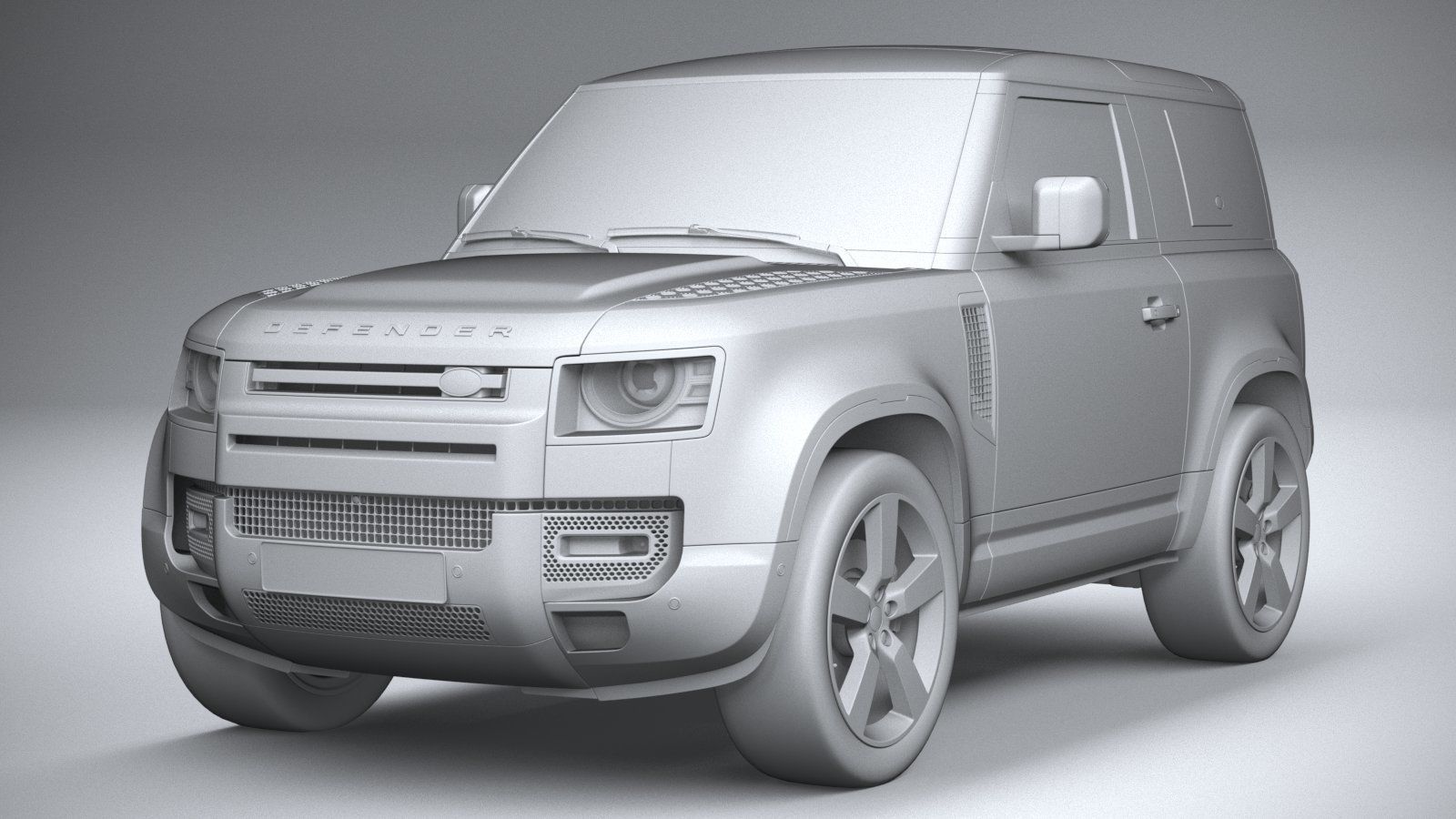 Land Rover Defender 90 2020 3D model_22
