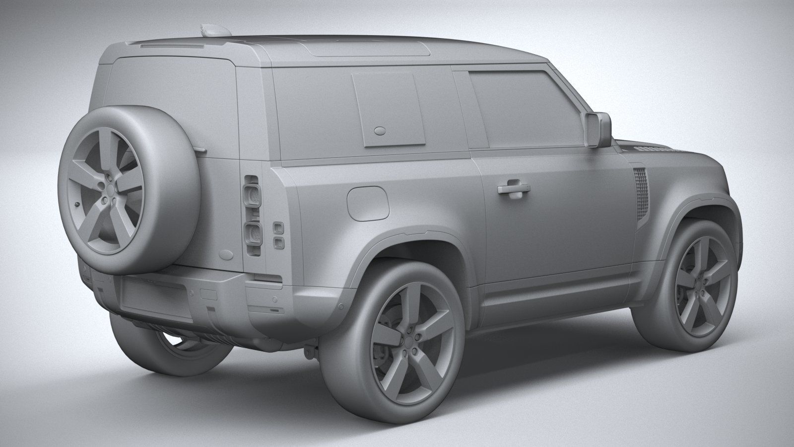 Land Rover Defender 90 2020 3D model_25