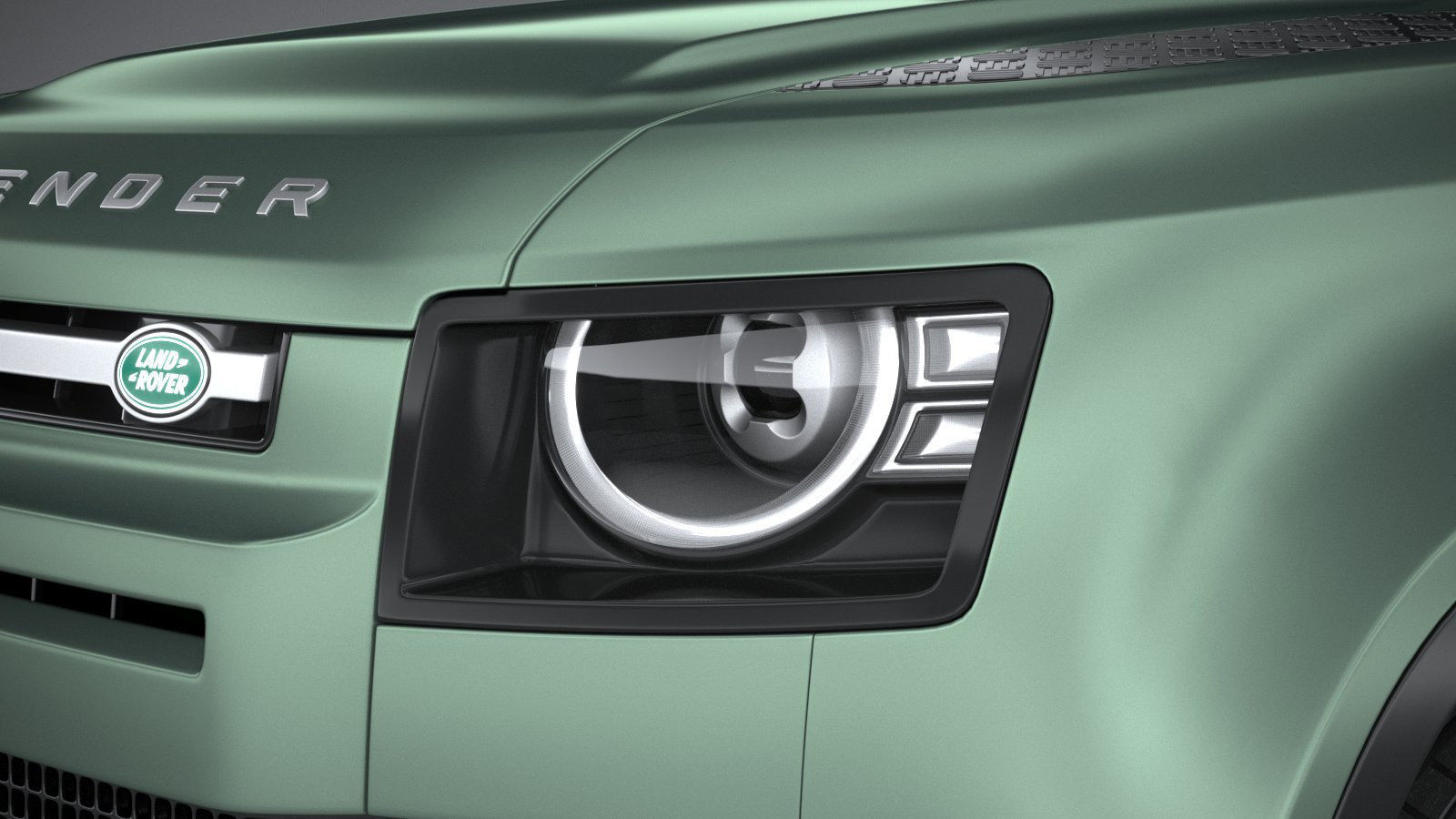 Land Rover Defender 90 2020 3D model_7