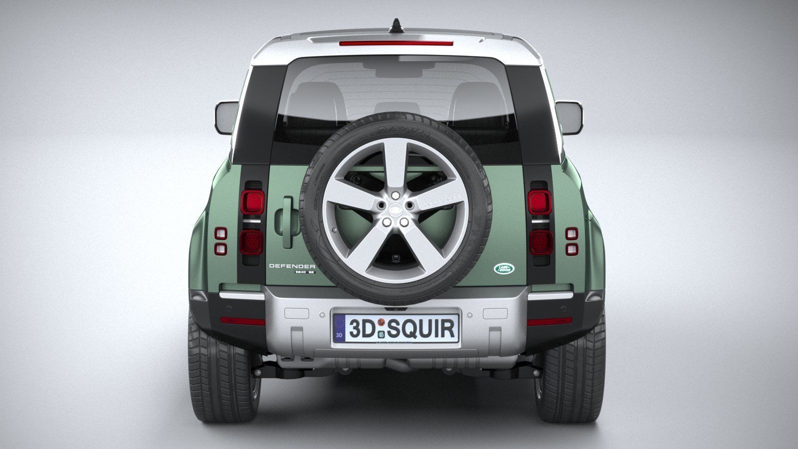 Land Rover Defender 90 2020 3D model_3