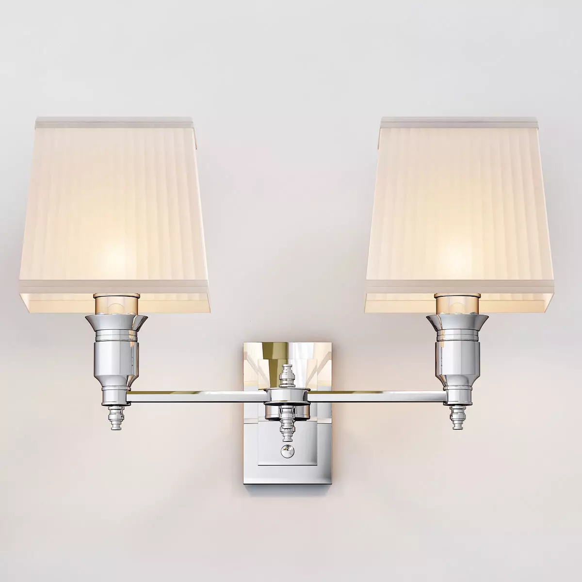 Wall Lamp Lexington Double 3D model