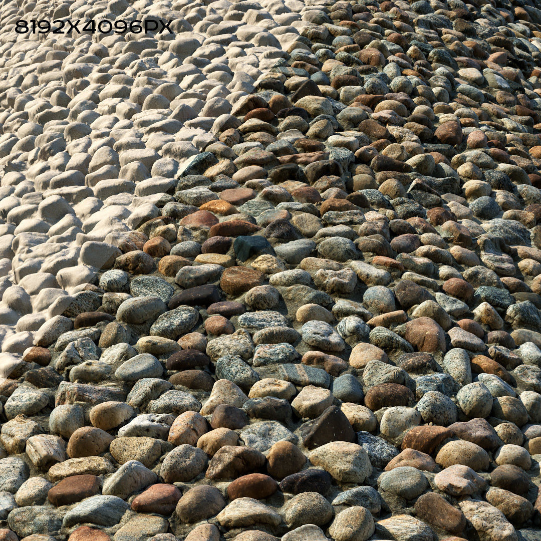 Masonry material 04 Low-poly 3D model_2