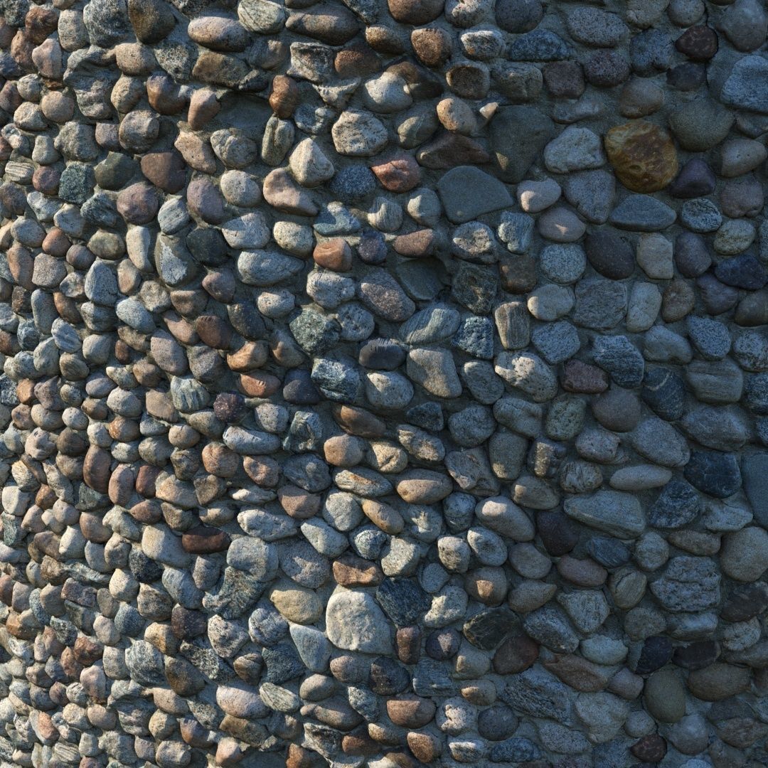 Masonry material 04 Low-poly 3D model_11