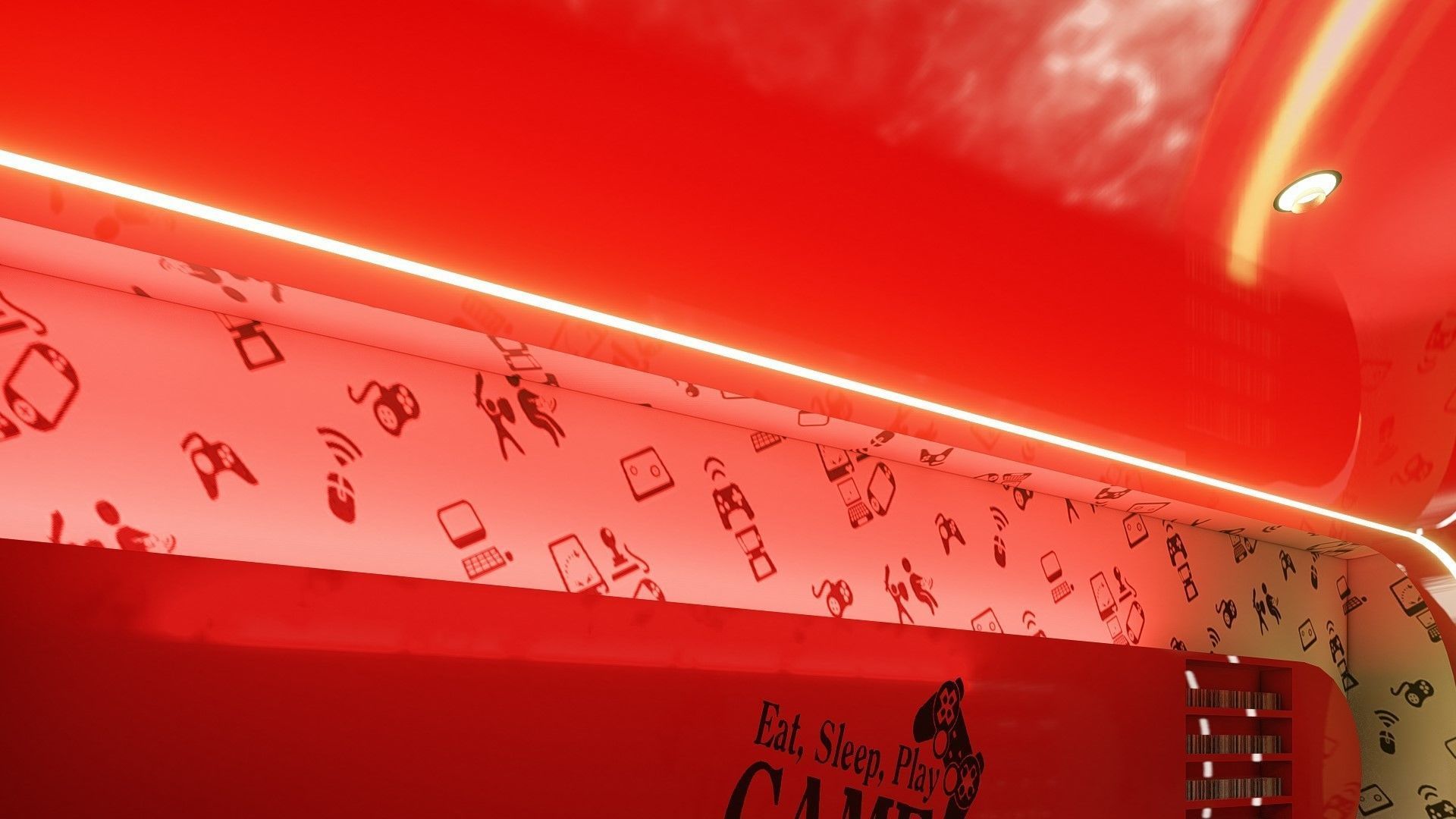 GAME ROOM 3D model_14