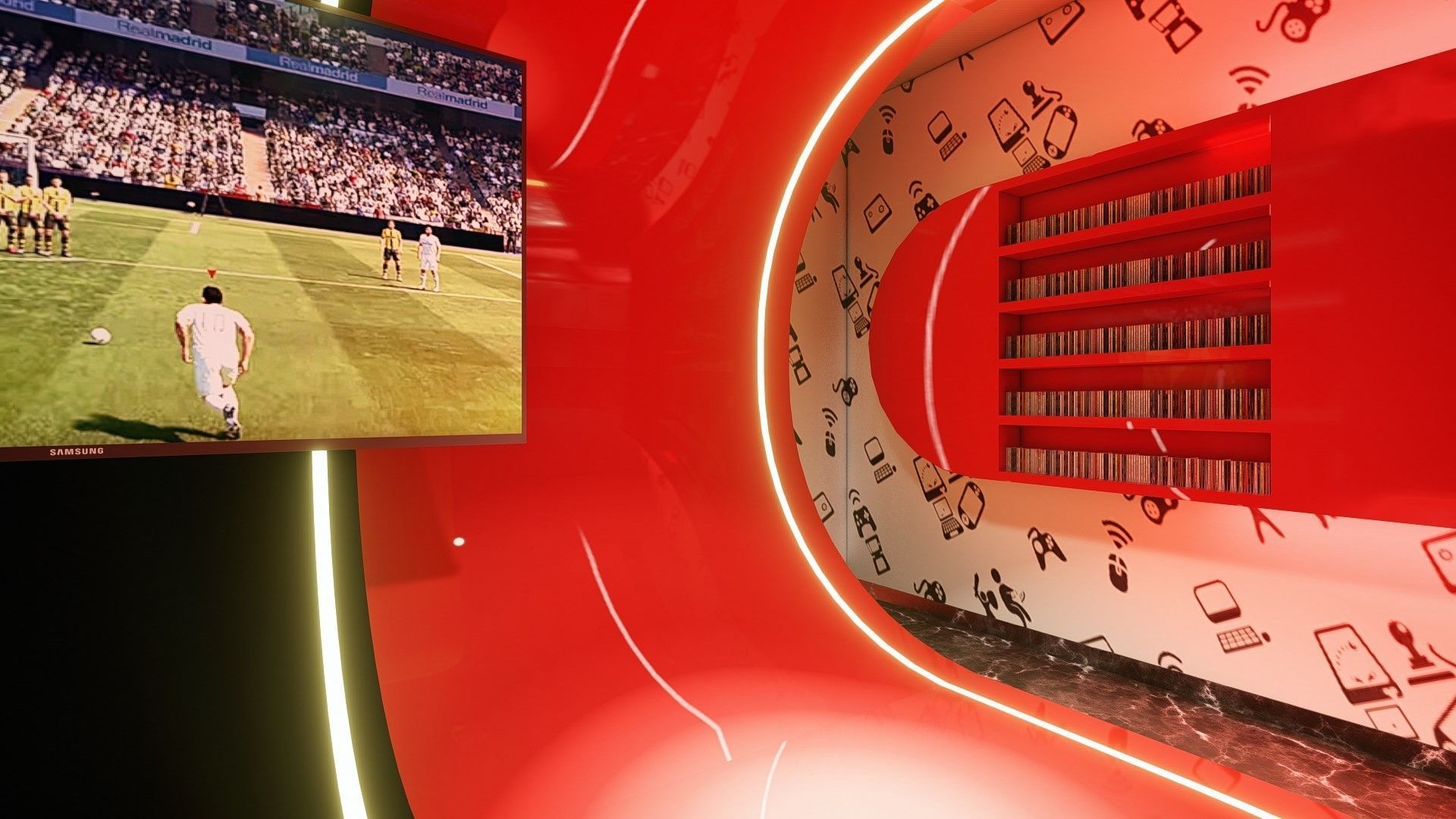 GAME ROOM 3D model_35