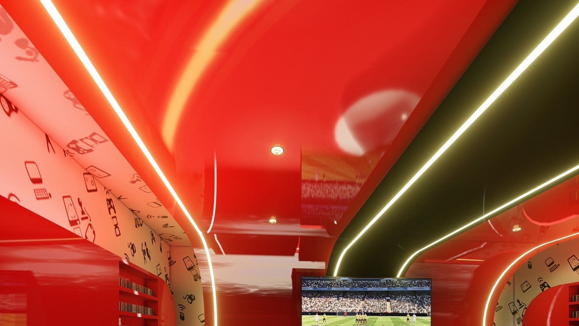 GAME ROOM 3D model_8