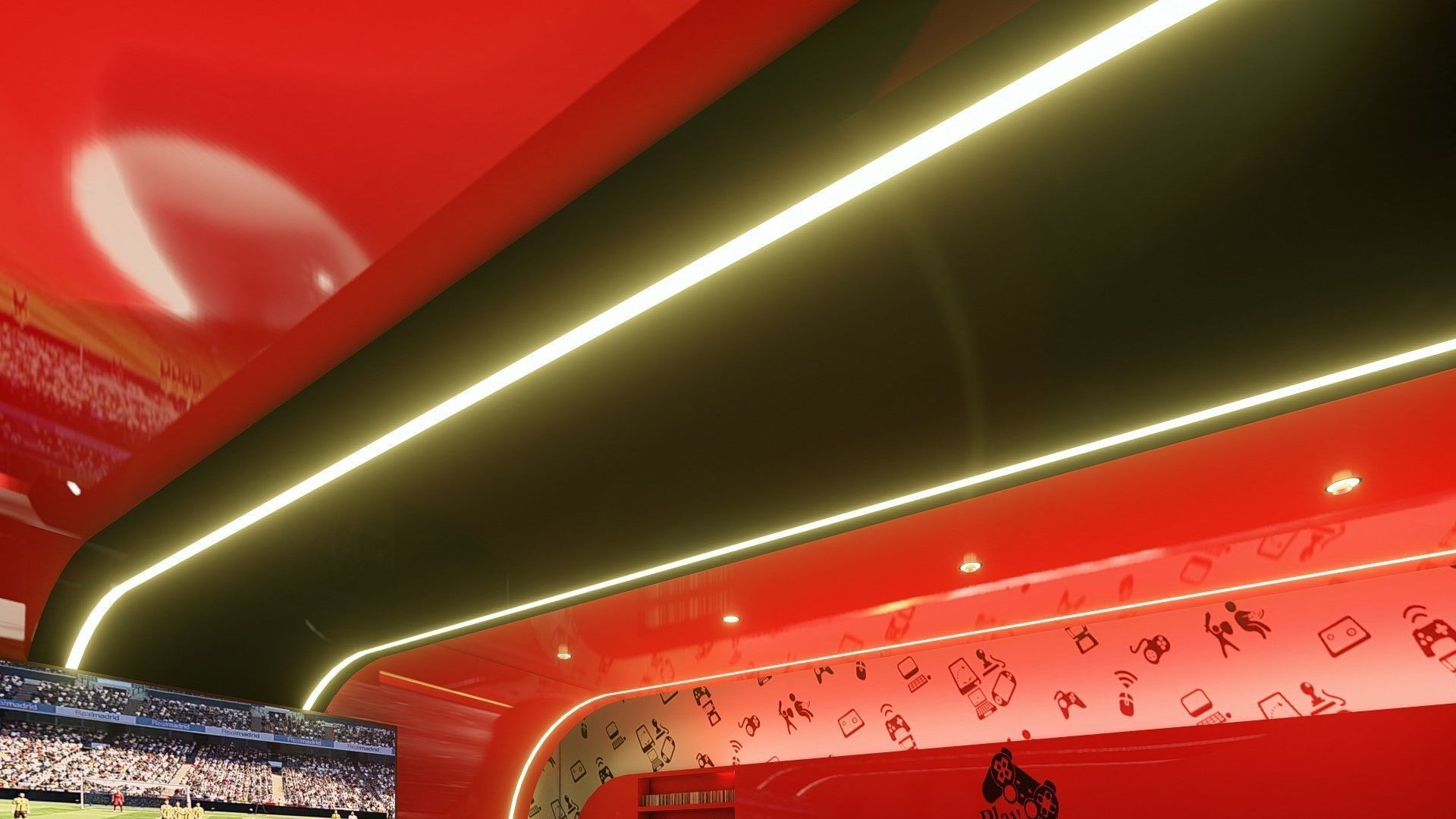 GAME ROOM 3D model_9