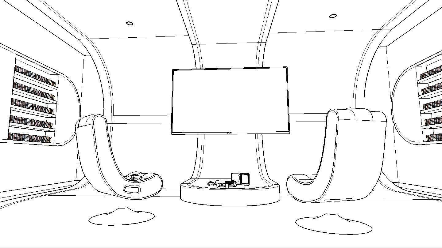 GAME ROOM 3D model_26