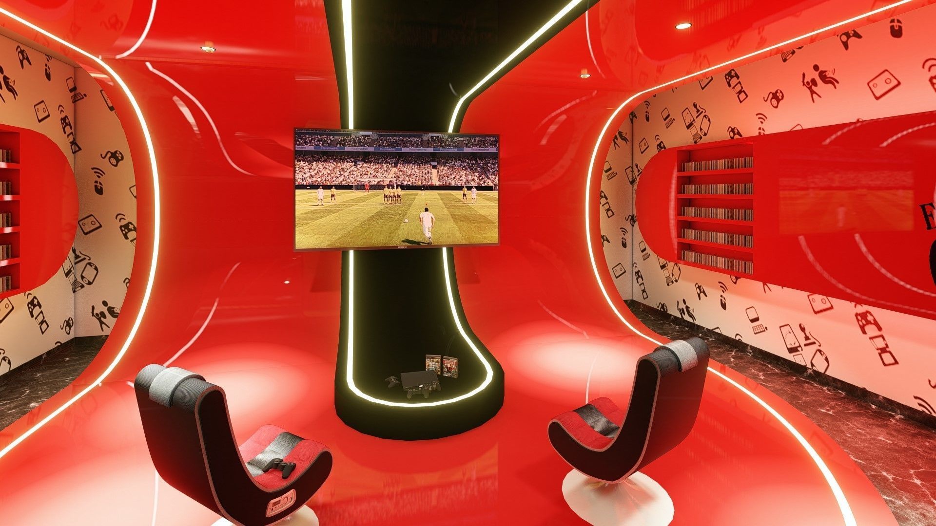 GAME ROOM 3D model_31