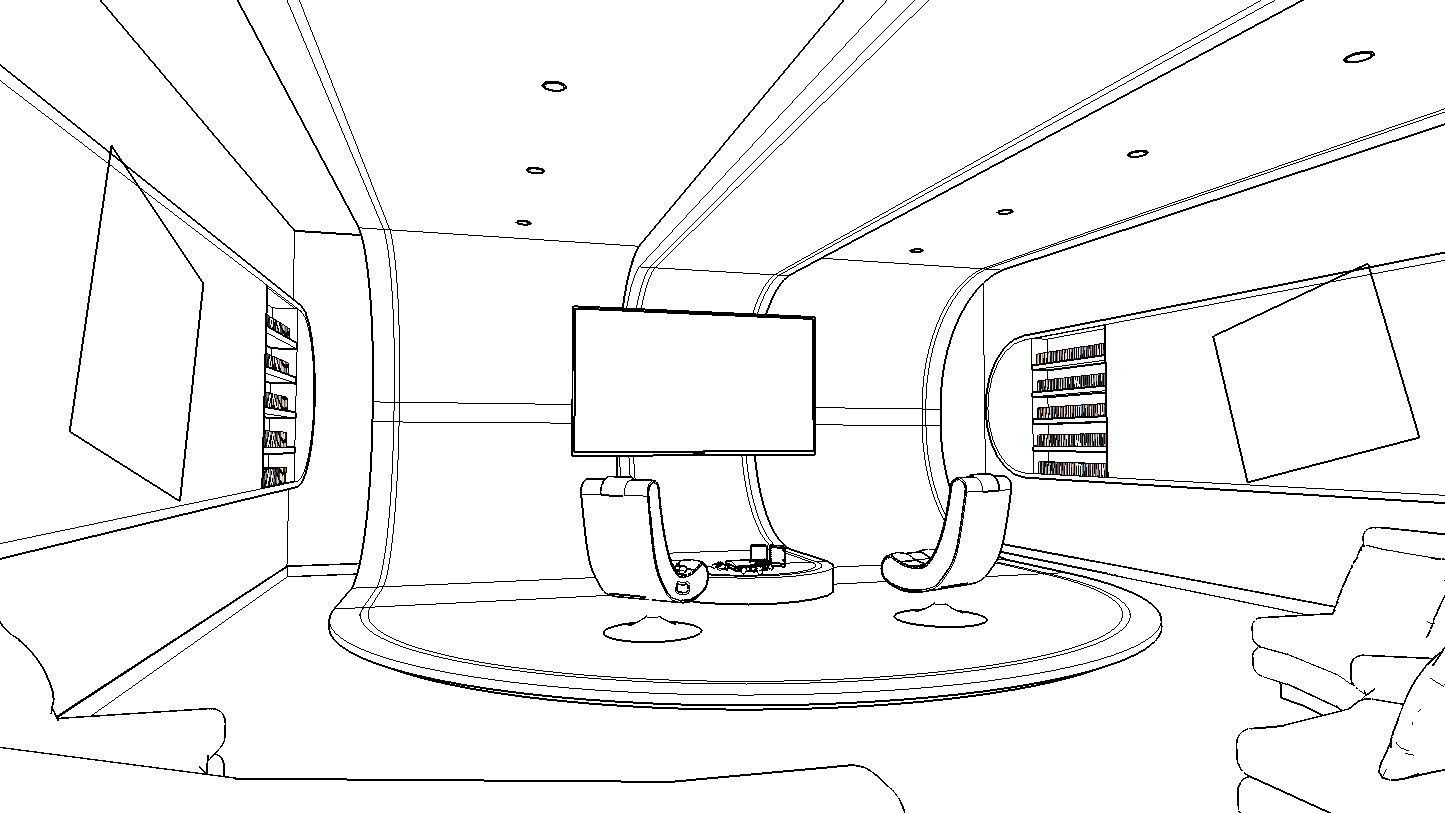 GAME ROOM 3D model_25