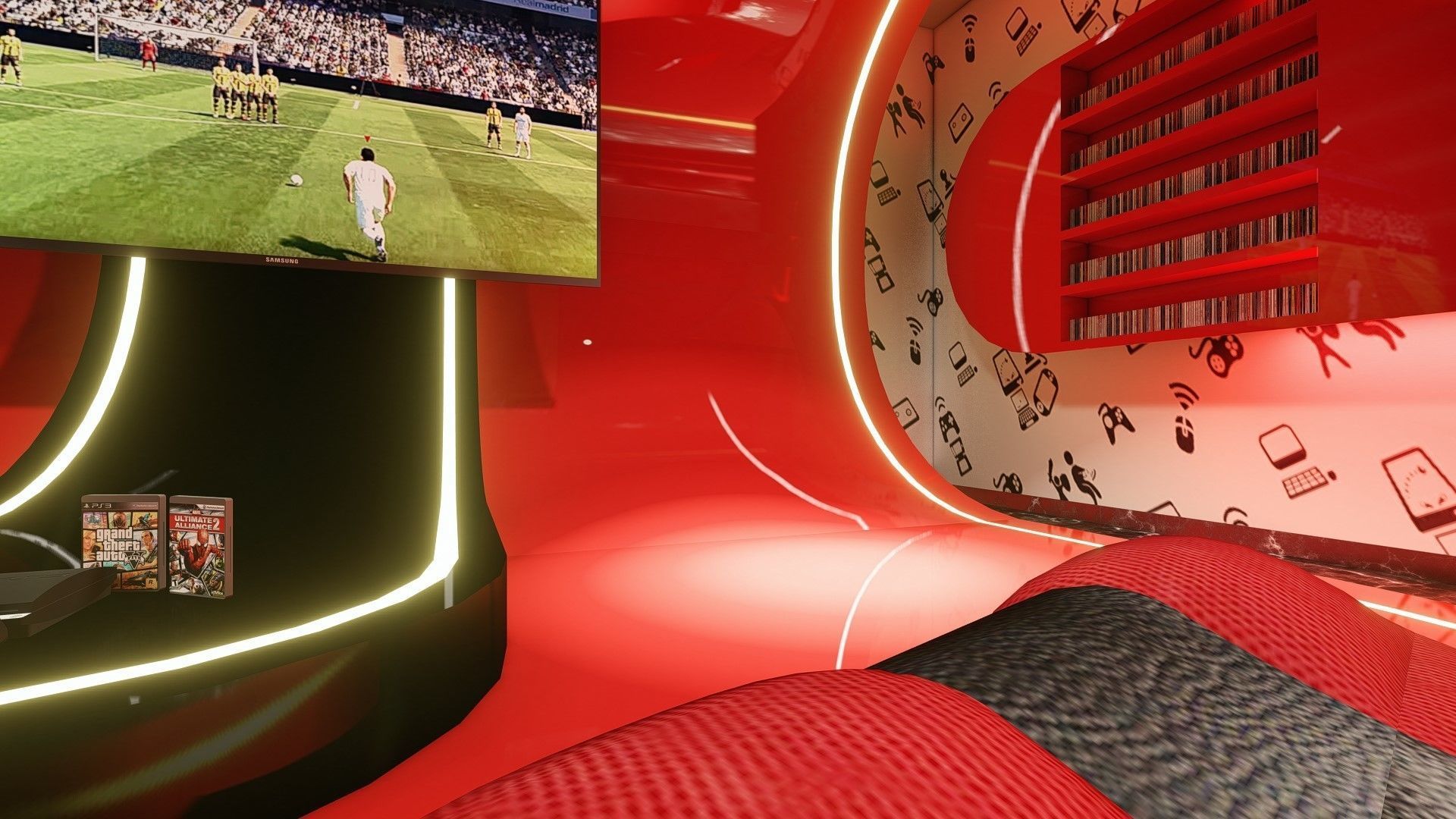 GAME ROOM 3D model_18