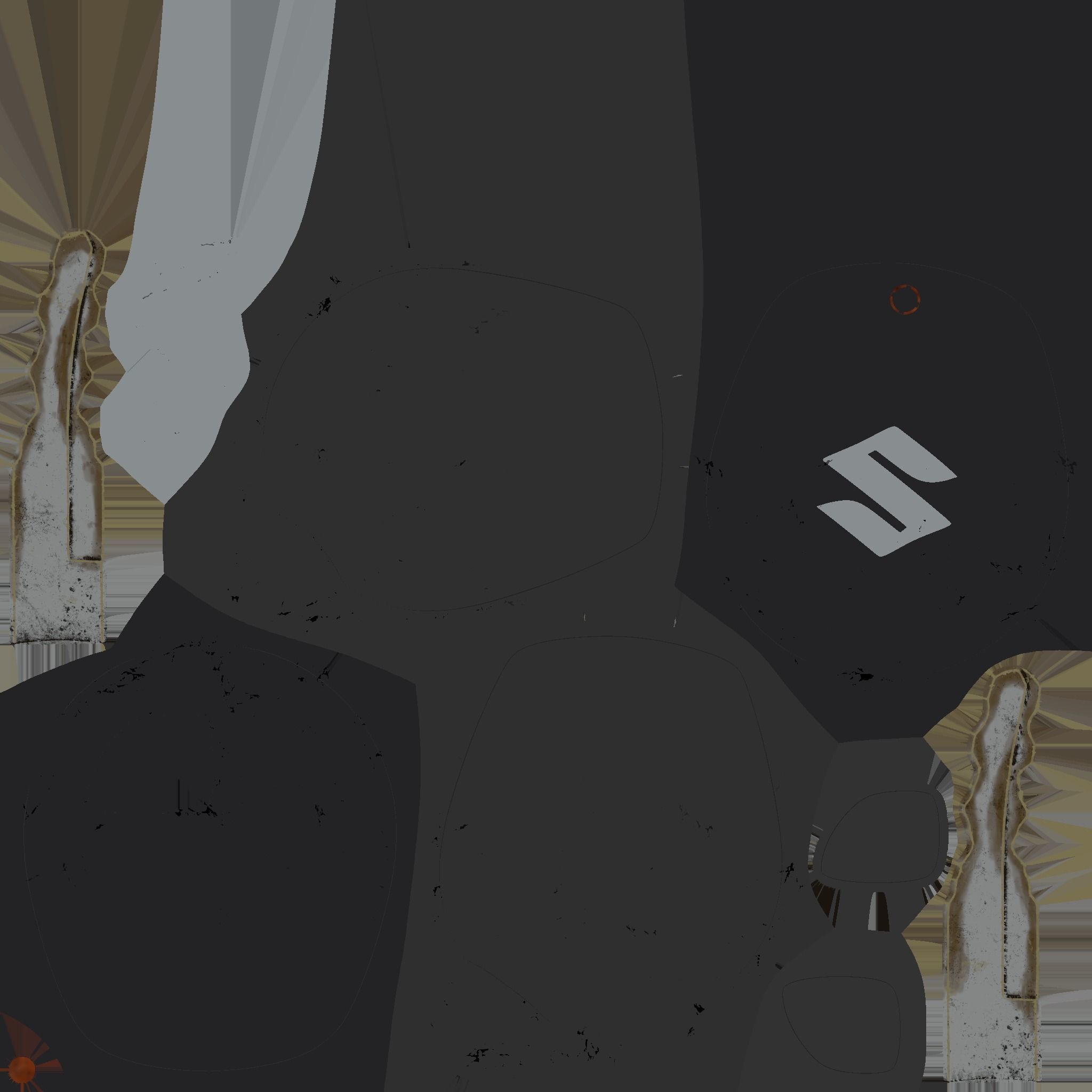 Suzuki Swift car key 3D model_8