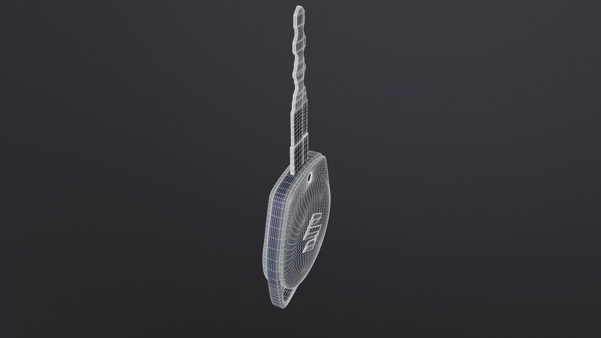 Suzuki Swift car key 3D model_5