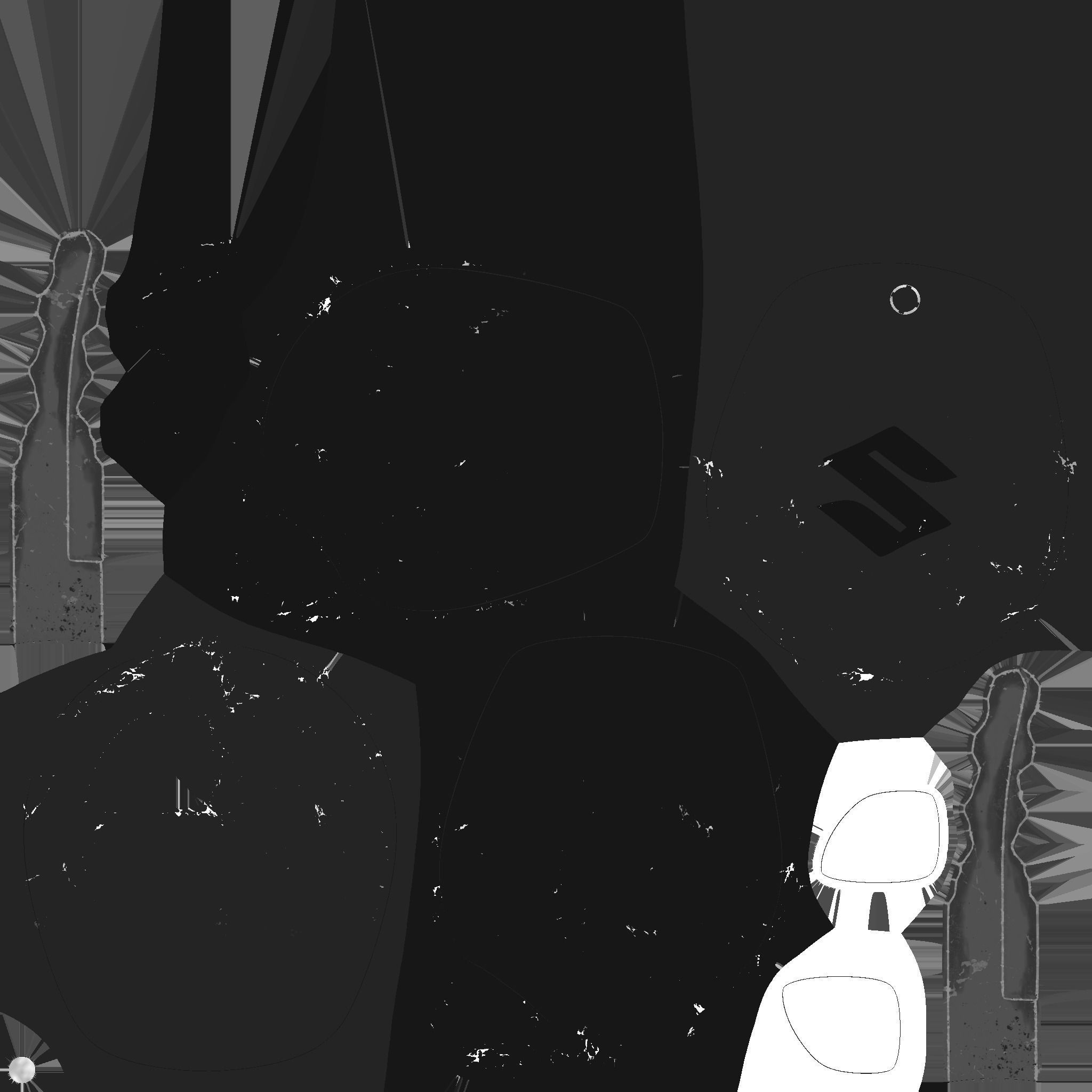 Suzuki Swift car key 3D model_12