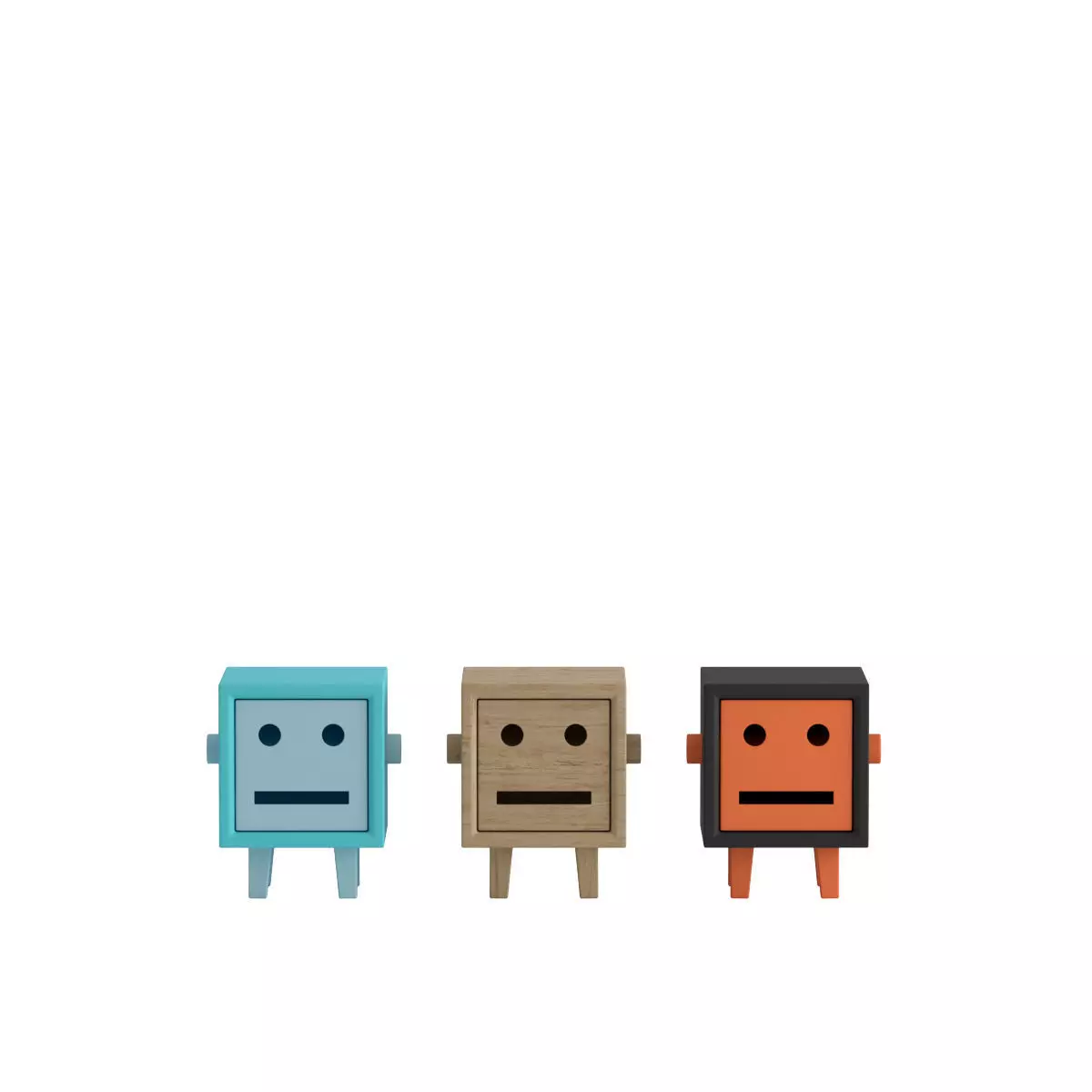 Smile box Free 3D model