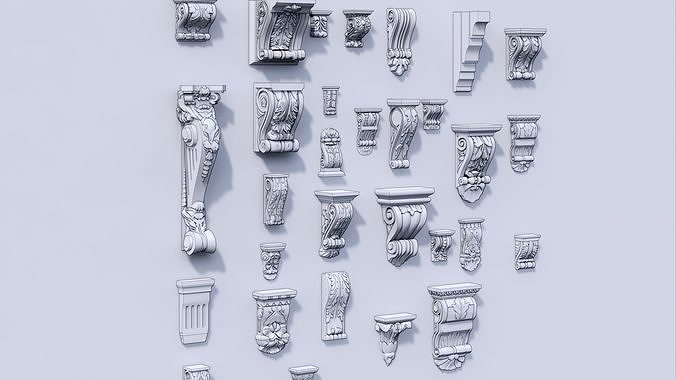Revit Decorative Plaster  3D model