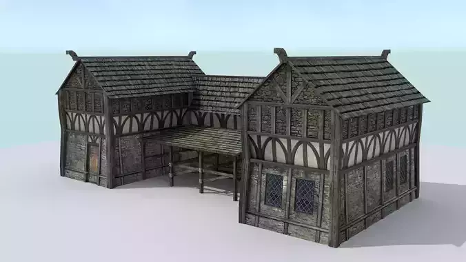 Medieval Village Stable