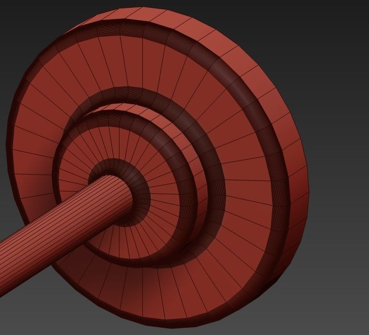 Wall light 2 3D model_4