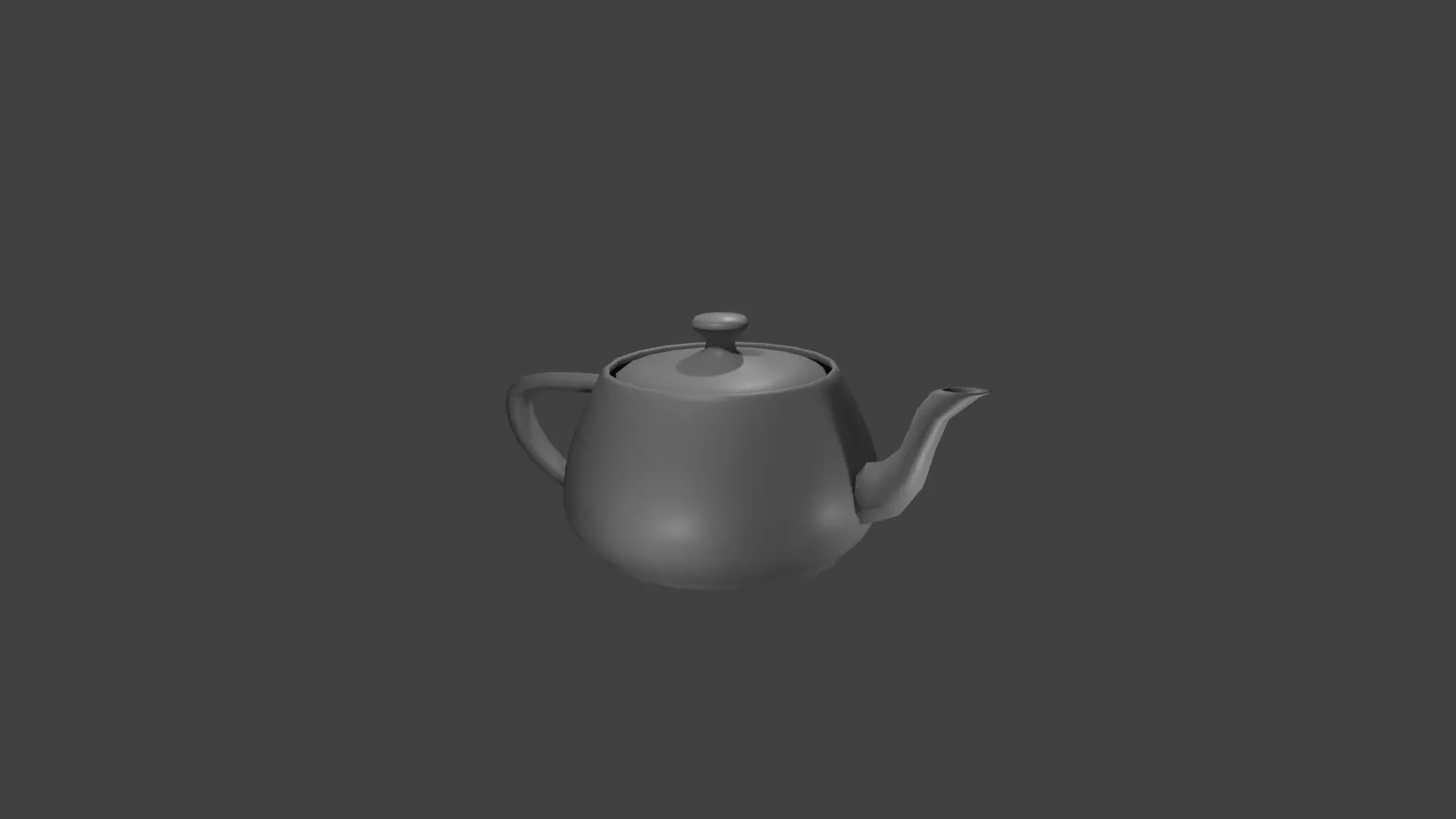 Tea Pot Free low-poly 3D model_0