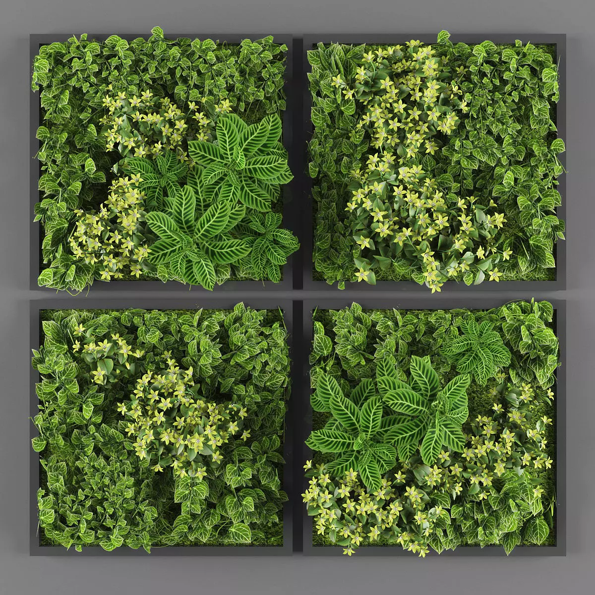 Vertical garden 25 3D model_0