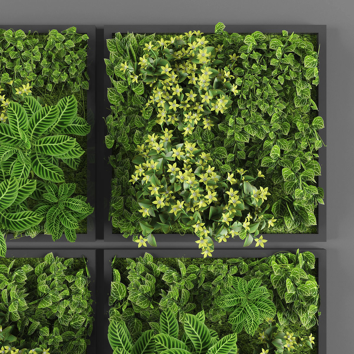 Vertical garden 25 3D model_1