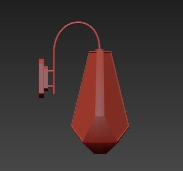 Wall lights 6 3D model_4