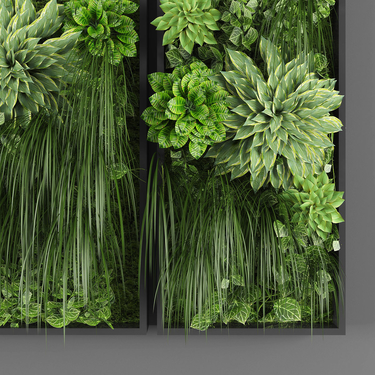 Vertical garden 28 3D model_1