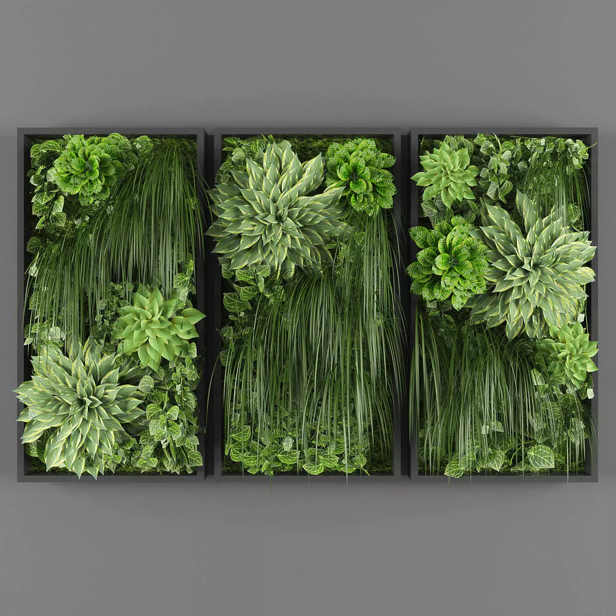 Vertical garden 28 3D model_0