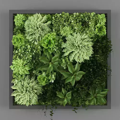 Vertical garden 29 3D model