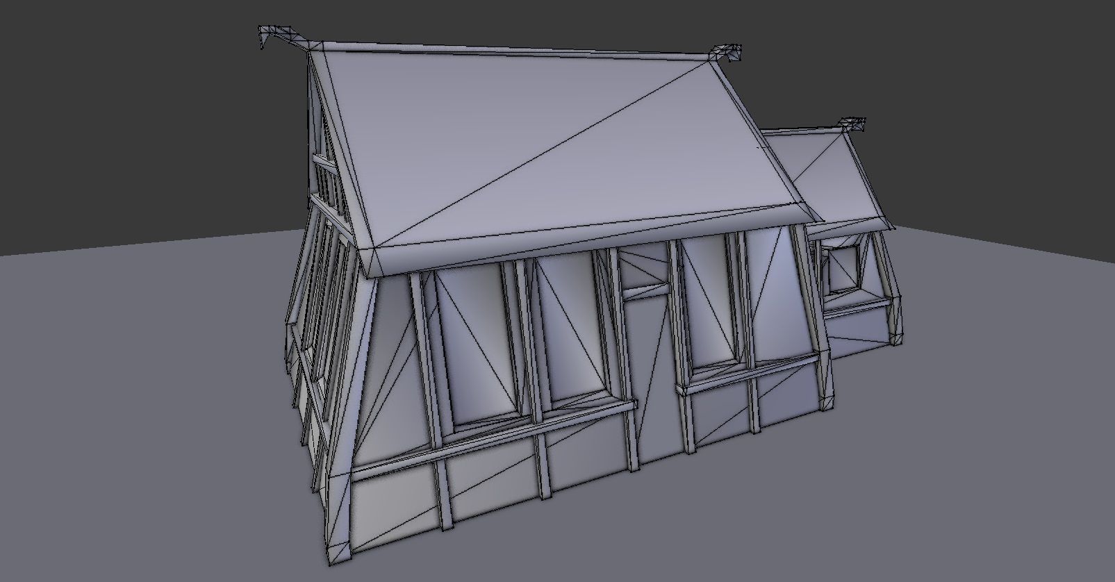 Medieval Village Builder Low-poly 3D model_15