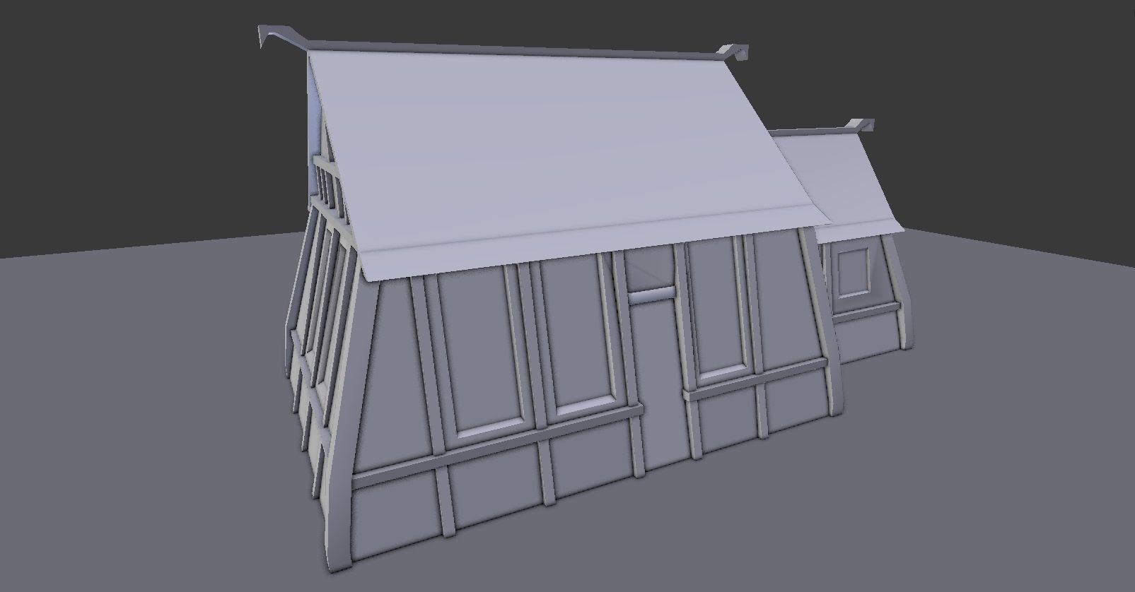 Medieval Village Builder Low-poly 3D model_14