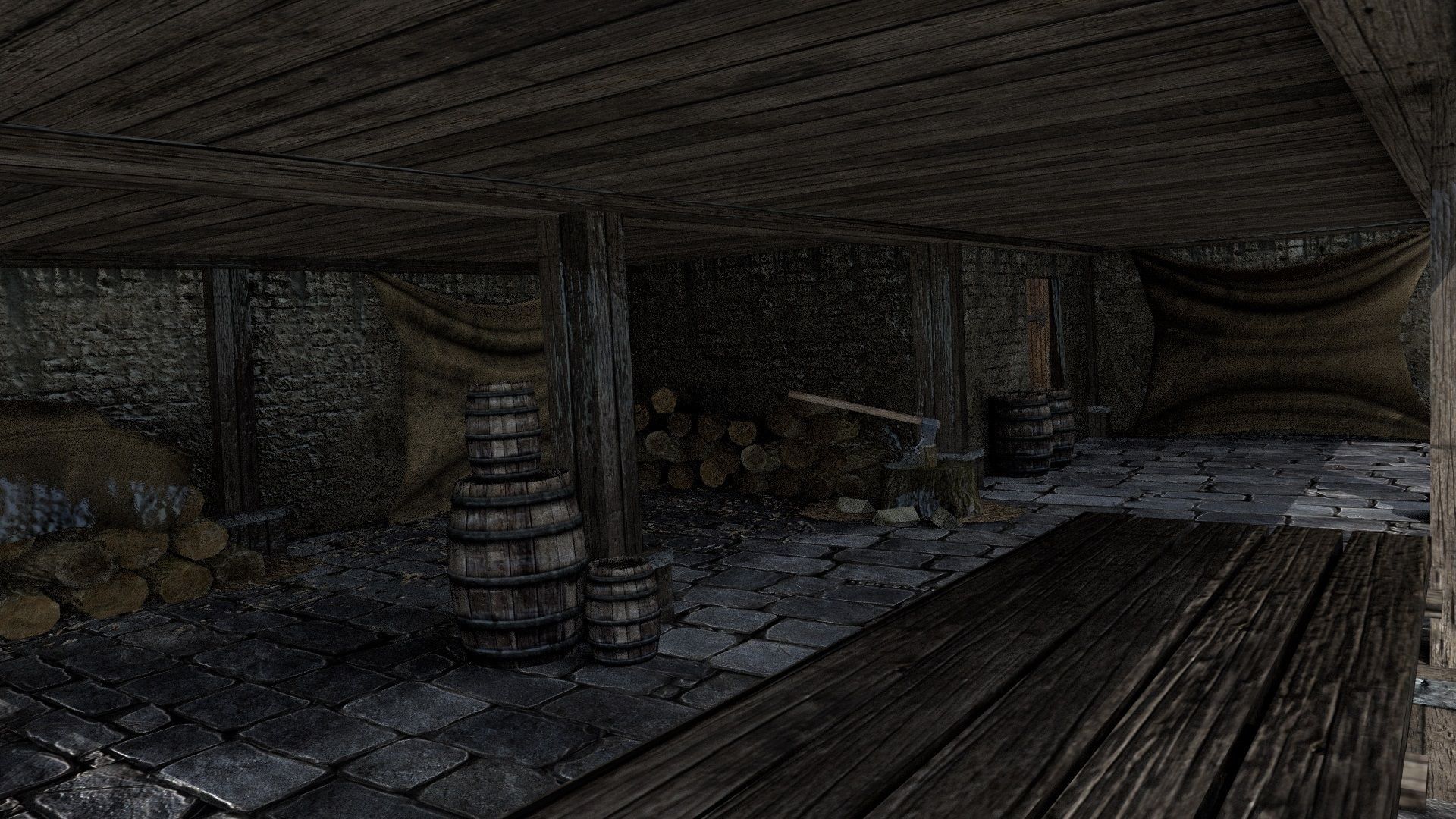 Medieval Village Builder Low-poly 3D model_18